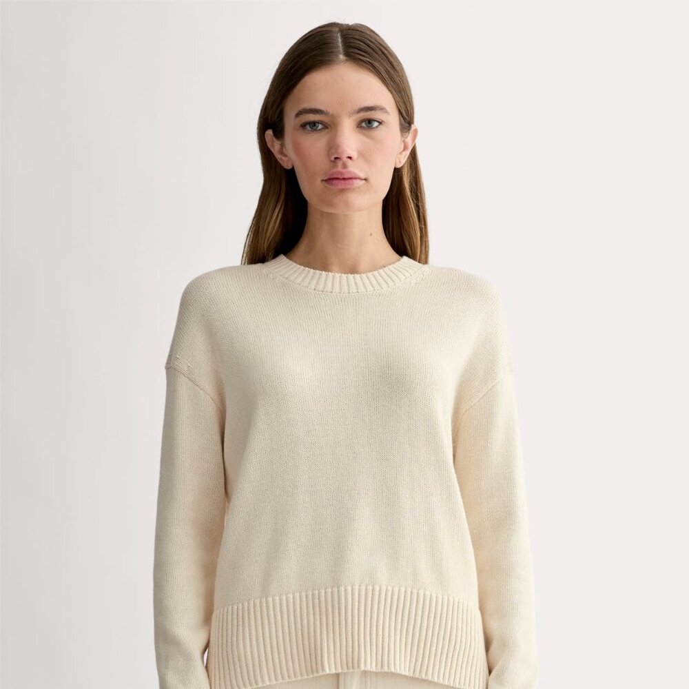 The Boxy Sweater in Everyday Cotton